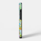 Coque Pour iPhone 14 Coque iphone d'alimentation des fleurs (Côté gauche)