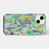 Coque Pour iPhone 14 Coque iphone d'alimentation des fleurs (Verso Horizontal)
