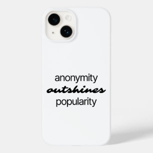 Coque Pour iPhone 14 Coque iphone d'anonymat