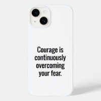 Coque iphone de courage