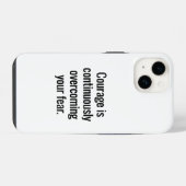 Coque Pour iPhone 14 Coque iphone de courage (Verso Horizontal)