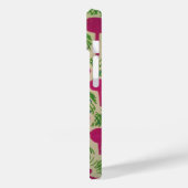 Coque Pour iPhone 14 Coque iphone de Flamant rose tropical (Verso / Gauche)