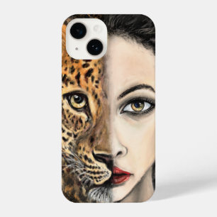 Coque Pour iPhone 14 Coque iphone de la femme léopard