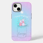 Coque Pour iPhone 14 Coque iphone de l'ours Kawaii (Verso)
