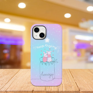 Coque Pour iPhone 14 Coque iphone de l'ours Kawaii
