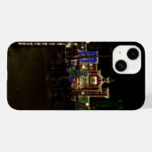 Coque Pour iPhone 14 Coque iphone de Noël de l'arrivée des pompiers (Verso (horizontal))
