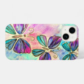 Coque Pour iPhone 14 Coque iphone de papillons (Verso Horizontal)