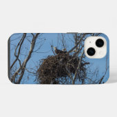 Coque Pour iPhone 14 Coque iphone de problème double aigle (Verso Horizontal)
