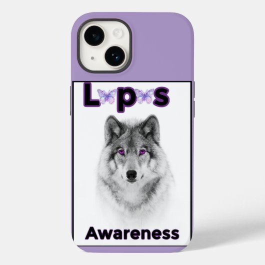 Coque Pour iPhone 14 Coque iphone de sensibilisation Lupus (Verso)