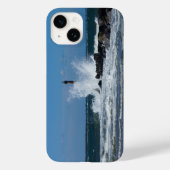 Coque Pour iPhone 14 Coque iphone de splash du phare Morris (Verso)