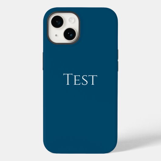 Coque Pour iPhone 14 Coque iphone de test (Verso)