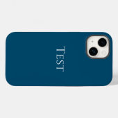 Coque Pour iPhone 14 Coque iphone de test (Verso (horizontal))