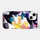 Coque Pour iPhone 14 Coque iphone d'impression de l'orchidée aquarelle (Verso Horizontal)