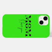 Coque Pour iPhone 14 Coque iphone élégant | Design chic et tendance (Verso (horizontal))