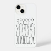 Coque Pour iPhone 14 coque iphone (femmes à main) (Verso)