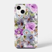 Coque Pour iPhone 14 Coque iphone floral (Verso)
