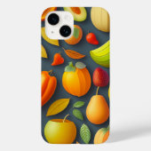 Coque Pour iPhone 14 Coque iphone Fruit Design (Verso)
