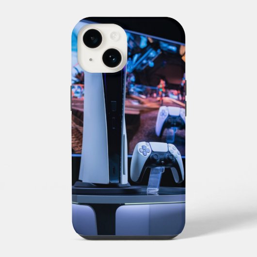 Coque Pour iPhone 14 COQUE IPHONE Inspiré PS5 (Verso)