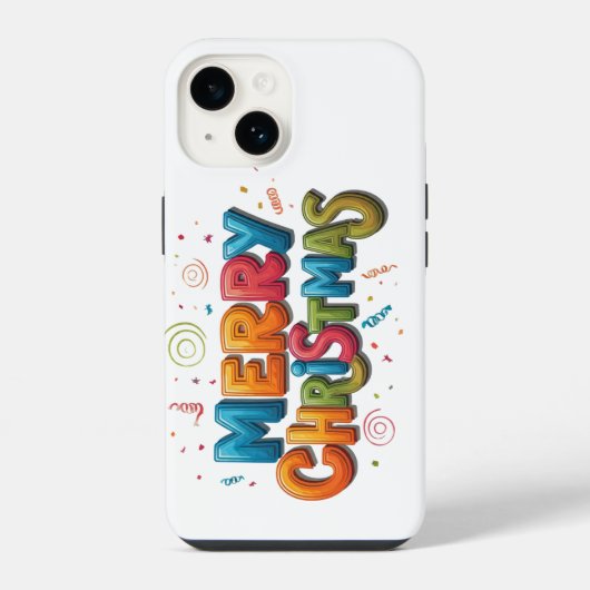 Coque Pour iPhone 14 "coque iphone Jingle Bell" (Verso)