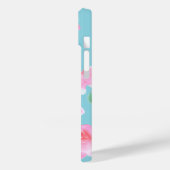 Coque Pour iPhone 14 Coque iphone joyeux Roses roses roses (Verso / Gauche)