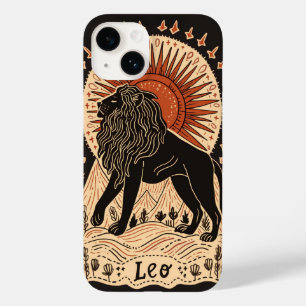 Coque Pour iPhone 14 coque iphone Leo Celestial Zodiac Art