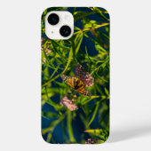 Coque Pour iPhone 14 Coque iphone Monarque Et Milkweed (Verso)