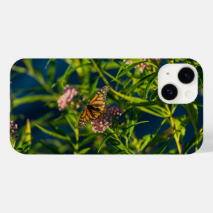 Coque Pour iPhone 14 Coque iphone Monarque Et Milkweed