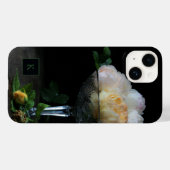Coque Pour iPhone 14 coque iphone rose Botanical Still Life (Verso (horizontal))