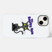 Coque Pour iPhone 14 Coque iphone Snarky Cats (Verso (horizontal))