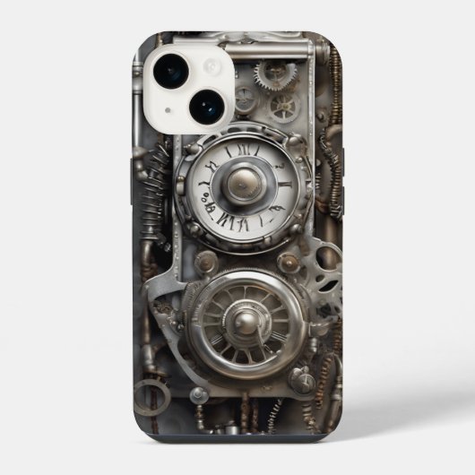 Coque Pour iPhone 14 Coque iphone Steampunk (Verso)