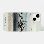 Coque Pour iPhone 14 coque iphone travelog_3 (Verso Horizontal)