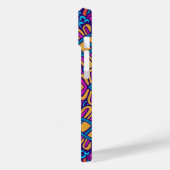 Coque Pour iPhone 14 Coque iphone tribal psychédélique et dynamique (Verso / Gauche)