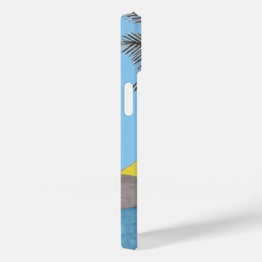 Coque Pour iPhone 14 Coque iphone Tropical Palm Tree (Verso / Droite)