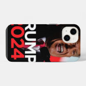 Coque Pour iPhone 14 Coque iphone Trump 2024 (Verso Horizontal)