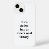 Coque Pour iPhone 14 Coque iphone victorieux exceptionnel (Verso)