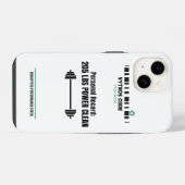 Coque Pour iPhone 14 Coque iphone VYTROS "Statistiques de performances  (Verso Horizontal)