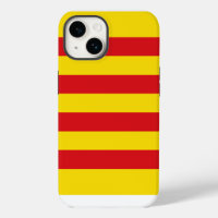 Coque-Mate de pomme patriotique, drapeau de Catalo