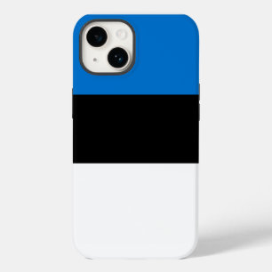 Coque Pour iPhone 14 Coque-Mate de pomme patriotique, drapeau estonien