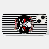 Coque Pour iPhone 14 Coque Pirate Groom iPhone 11 (Verso (horizontal))
