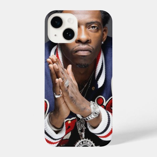 Coque Pour iPhone 14 Coque Rich Homie Quan iPhone14 (Verso)