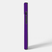 Coque Pour iPhone 14 Coque violet iPhone 14. (Verso / Gauche)