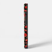 Coque Pour iPhone 14 Coquelicots rouges (Côté gauche)