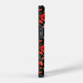 Coque Pour iPhone 14 Coquelicots rouges (Côté droit)