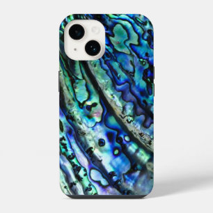 Coque Pour iPhone 14 Coquille d'abalone Abstrait coloré