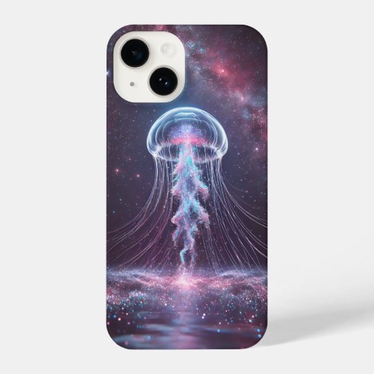 Coque Pour iPhone 14 Cosmic Jellyfish iphone 14 case (Verso)