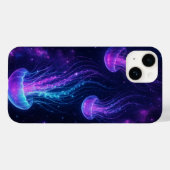 Coque Pour iPhone 14 Cosmique méduse Espace coque iphone esthétique (Verso (horizontal))