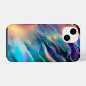 Coque Pour iPhone 14 Cosmos Abstraits (Verso Horizontal)