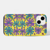 Coque Pour iPhone 14 Cosmos et coccinelles (Verso Horizontal)