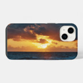 Coque Pour iPhone 14 Coucher de soleil (Verso Horizontal)