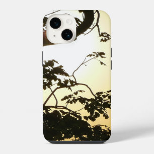Coque Pour iPhone 14 Coucher de soleil à travers les arbres II Photogra